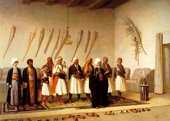 Arab or Arabic people and life. Orientalism oil paintings 471